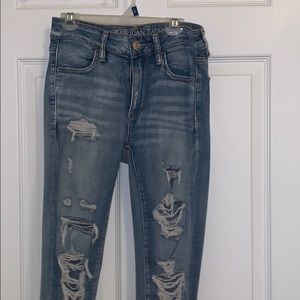 American eagle blue Stretchy jeans
